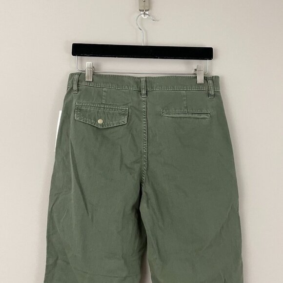 Urban Outfitters BDG Straight Leg Khaki Pants in Army Green Size 29 - Picture 6 of 6